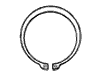 DIN 471 Кольцо стопорное наружное для вала, ГОСТ 13942, форма А