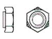 DIN 929 Гайка приварная шестигранная, диаметр от М3 до М16	