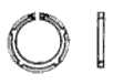 DIN 983 Кольцо стопорное пружинное наружное с лапками для вала	